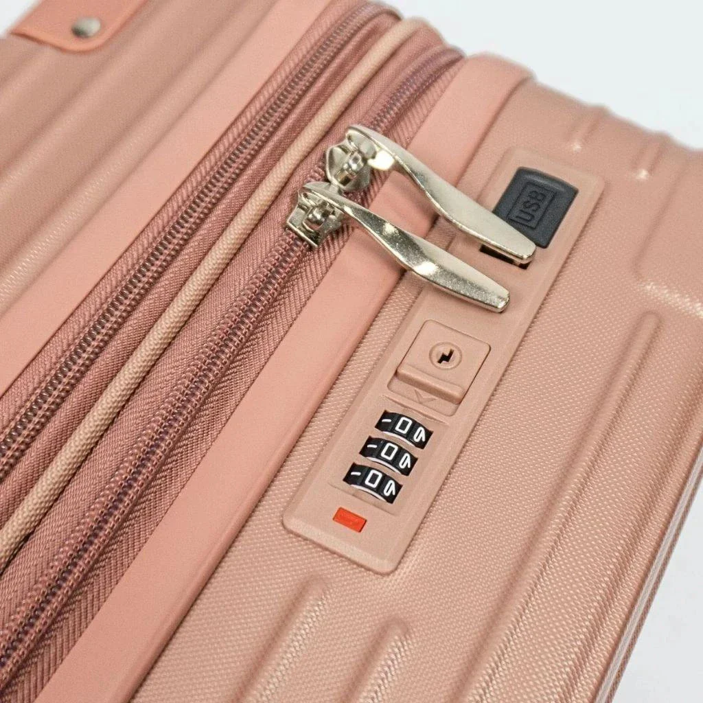 Detalhe do cadeado numérico